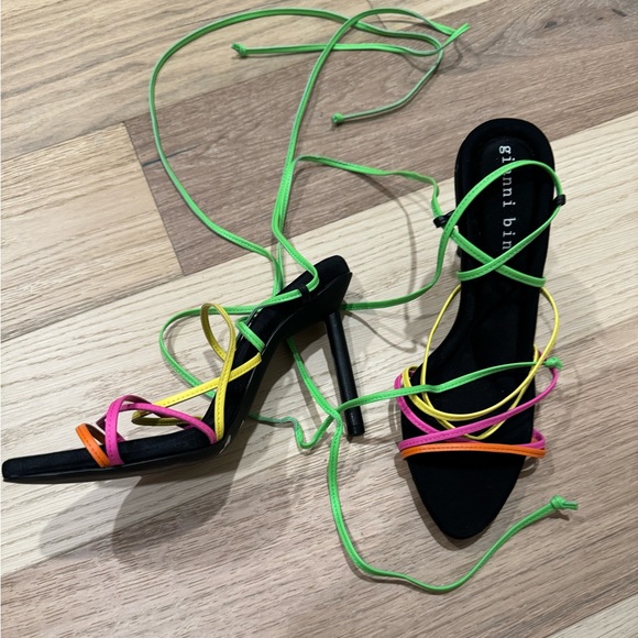 Gianni bini multicolor heel - Picture 2 of 6